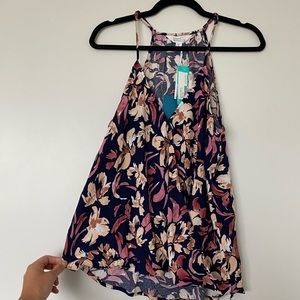 Brand new with tags layered floral top
